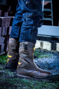 Goodyear welted boot
