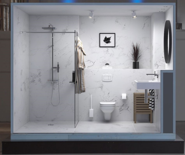 Prefab badkamer
