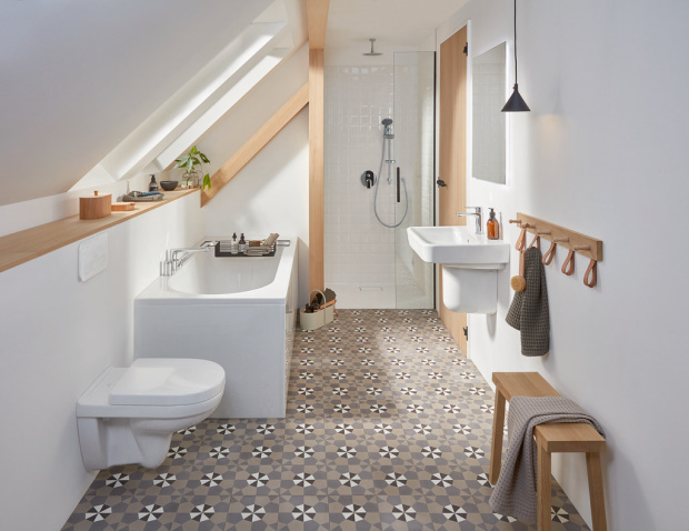 Kleine badkamer