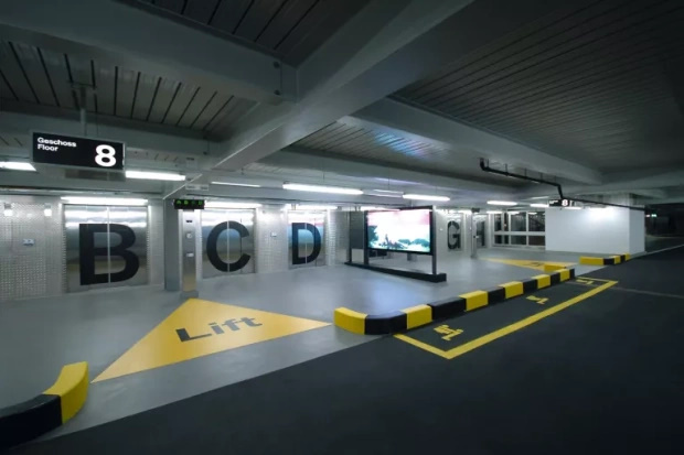 Ondergrondse parkeergarage