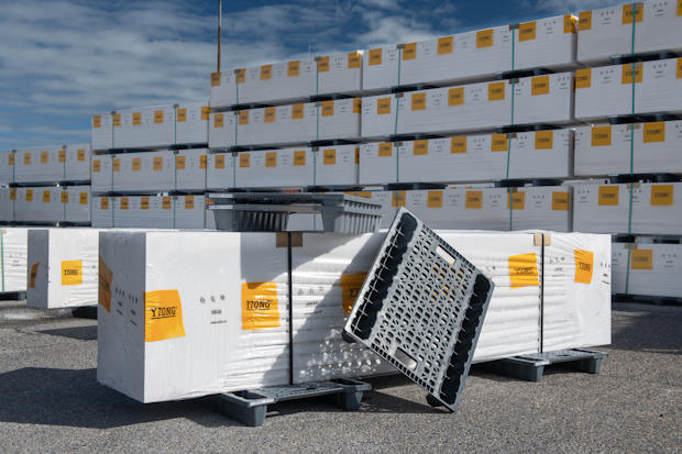 Circulaire kunststof pallets