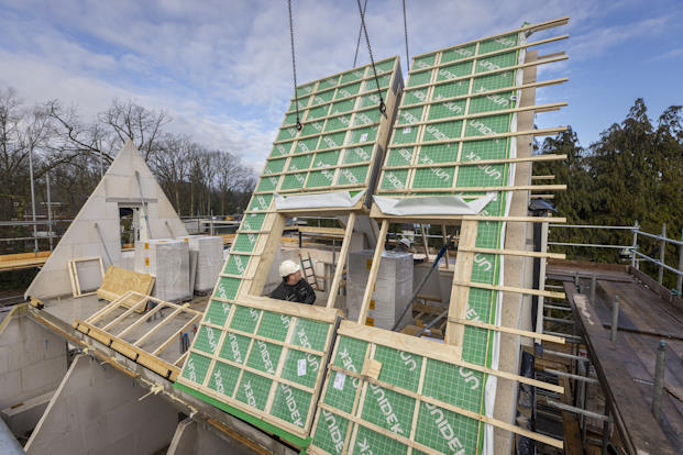 Prefab scharnierdaken