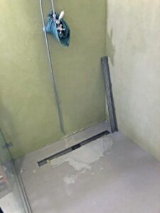 Vochtplekken in badkamer
