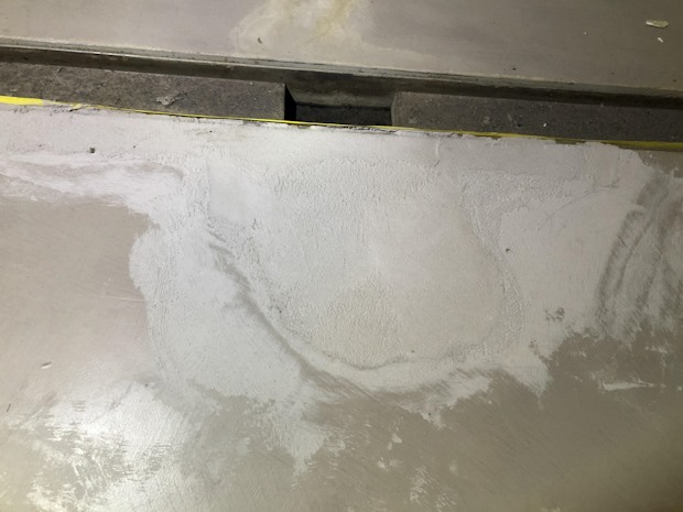 Vochtplekken in badkamer