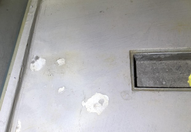 Vochtplekken in badkamer