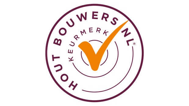 Logo Keurmerk HoutbouwersNL.