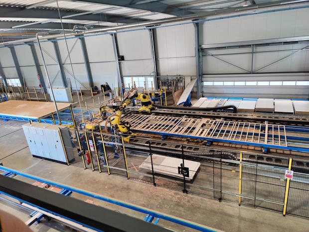 Constructie prefab elementen