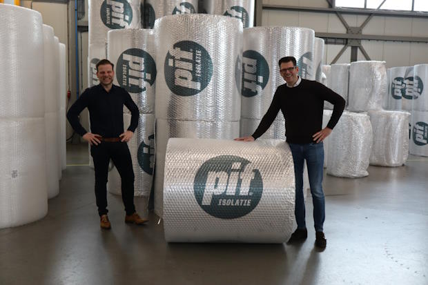 Erwin van de Pas, algemeen directeur bij PIF Isolatie en Roy Boons, commercieel directeur bij PIF Isolatie