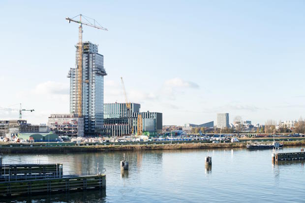 WebBT0423CO2WKO1 | BouwTotaal De woontoren Justus in aanbouw