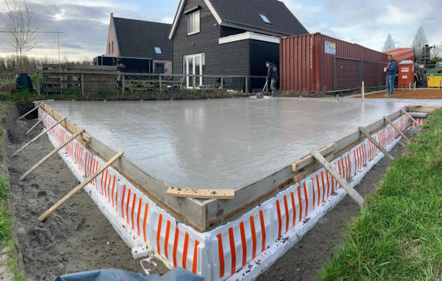 vorstrandbekisting 