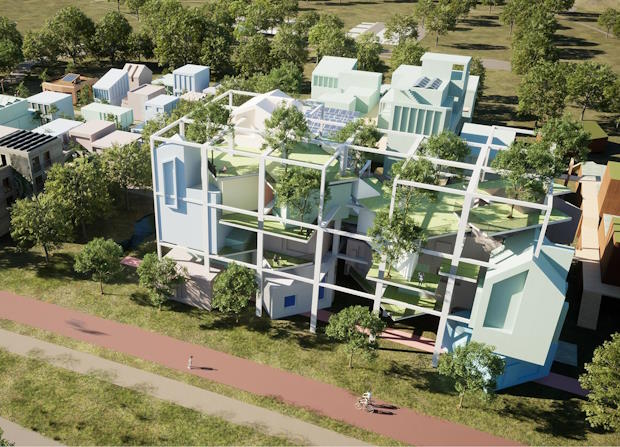 WebBT0624ActueelLivinglab2 | BouwTotaal 119 experimentele woningen in de nieuwe wijk Buurtschap Te Veld in Eindhoven