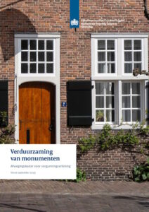 WebBT0624KRDMonumenten2 | BouwTotaal Afwegingskader voor vergunningverlening ‘Verduurzaming van monumenten’.