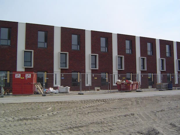 Woningen aan de Los Angelessstraat in Den Haag