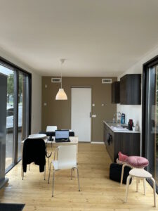 De tiny house van binnen
