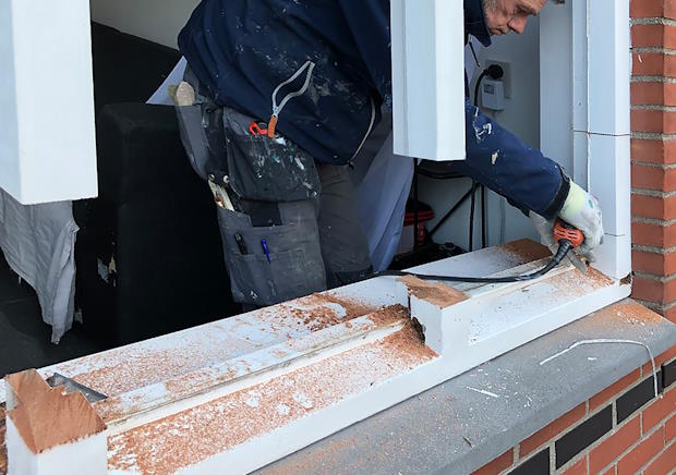 Eerste stap duurzame kozijn renovatie
