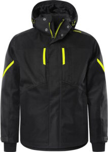 Winterjack met Hi-vis