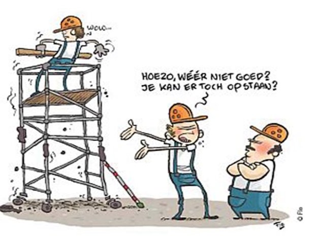 Illustratie rolsteiger