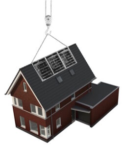 Gepatenteerd prefab dakconcept 